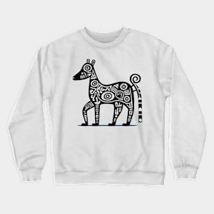 Animal Doodle Crewneck Sweatshirt